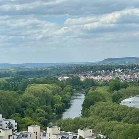 City-apartment Mit Panoramablick In Apartamento Heilbronn