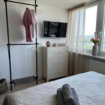 Apartment City-apartment Mit Panoramablick In