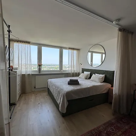 Apartment City-apartment Mit Panoramablick In